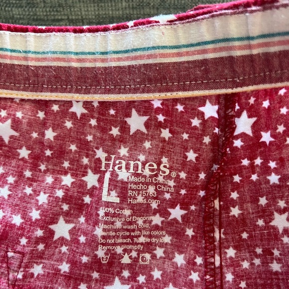 Womens Hanes sz L pajama bottoms - Picture 5 of 8